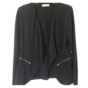 Black Crepe Blazer